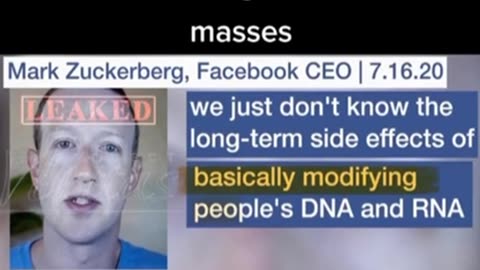 Remember when Zuckerberg has been banned for anti vax