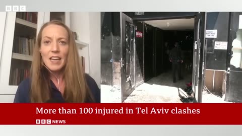 Israeli police clash with Eritrean asylum seekers in Tel Aviv - BBC News