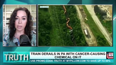 PA TOWN EVACUATED AFTER TRAIN DERAILMENT SPILLS CHEMICAL