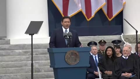DeSantis Gives BREATHTAKING Address As He Is Sworn In For His Second Term