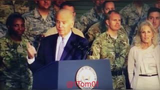 Resident Joe Biden calling our service men and women “stupid bastards”.