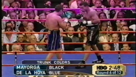 Combat de Boxe Ricardo Mayorga vs Oscar de la Hoya