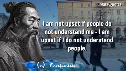 Confucius quotes: An intelligent person avoids three things in life...