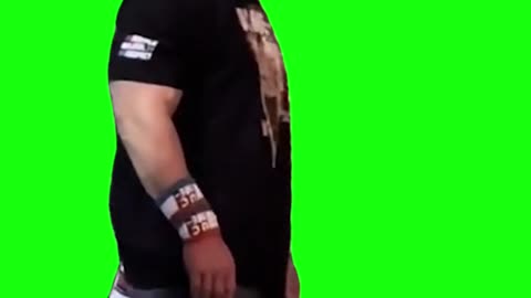 John Cena Stare (Devon Again – deep) | Green Screen