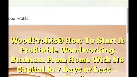 Woodworking Business Ideas