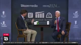 TheBlaze - Things get heated as Tucker and Pence CLASH over Ukraine