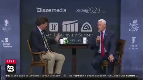 TheBlaze - Things get heated as Tucker and Pence CLASH over Ukraine