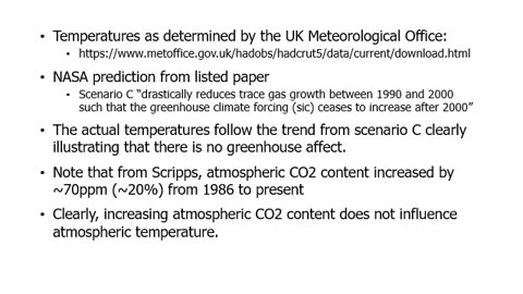 Incontrovertible proof that CO2 does not influence atmospheric temperature (BANNED on YouTube)