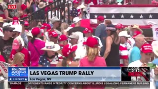 High heat, bad tech won't stop Trump crowd!