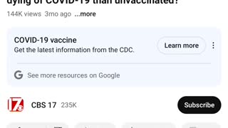 Are vaccinated people dying more