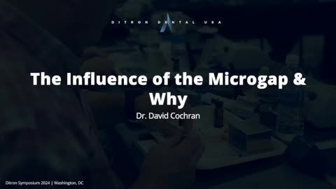 The Influence of the Microgap & Why