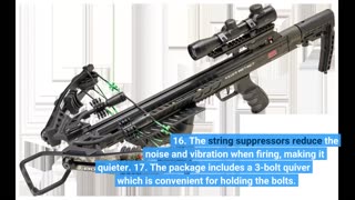 Customer Reviews: KILLER INSTINCT Boss 405 Crossbow Pro Package with 4x32 IR-W Scope, Rope Cock...