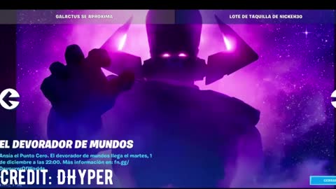 Secret Message In Spanish News Tab “Crave The Zero Point” || Fortnite Galactus Event (Zero Point)