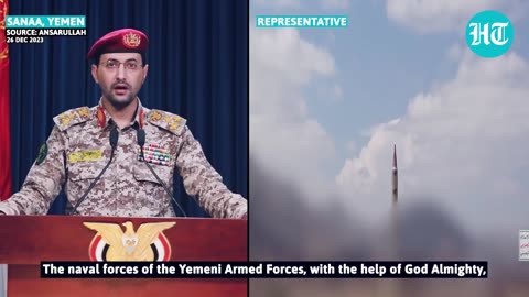 Houthis Confirm Fresh Attacks: Not Just Ship, But Launches Towards Israel Port; US Task Force Fails