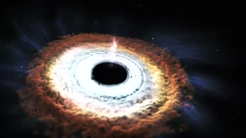 NASA | Massive Black Hole Shreds passing star