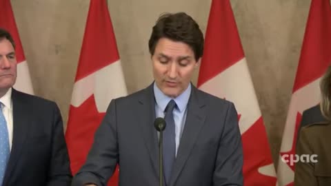 Trudeau: "We're investing $5.5m to build organisations to combat disinformation.