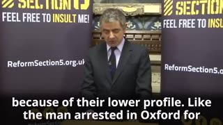 MR. BEAN ON FREE SPEECH