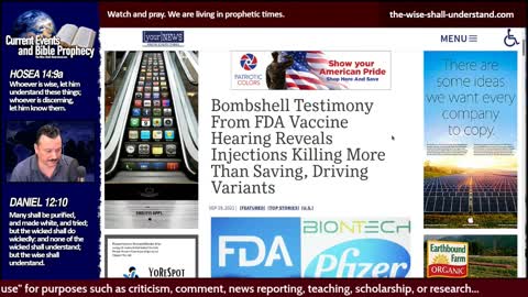 Bombshell Testimonies From FDA Vaccine Hearing