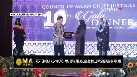 CACJ ke-10 Digelar Offline, Tun Tengku Maimun dari Malaysia Jadi Ketua CACJ 2022-2023 - MA NEWS