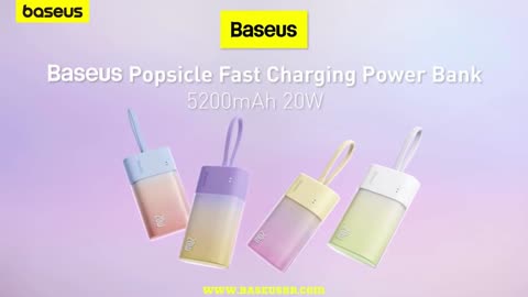 Power Bank Popsicle 5200mAh 20W Baseus