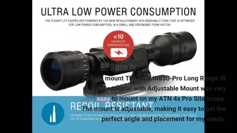 User Comments: theOpticGuru ATN IR850-Pro Long Range IR Illuminator with Adjustable Mount