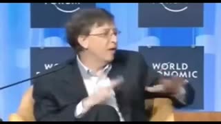 Bill Gates and Klaus Schwab talk about WEF Depopulation Agenda in 2008