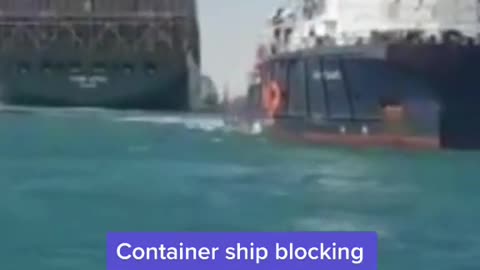 Container ship blockingSuez Canal freed