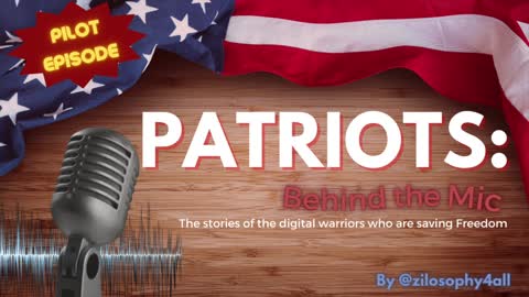 Patriots Behind The Mic Pilot Episode - Michael Zildjian (Dr. Z, PhD Zilosophy)