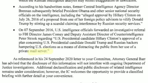 Hillary Clinton Created RussiaGate As A Campaign Plan To Distract The Public From Her Email Scandal.