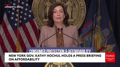 Gov. Kathy Hochul Announces Plan To Make New York More Affordable
