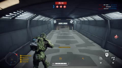 Battlefront 2 Maul vs Commando Trooper