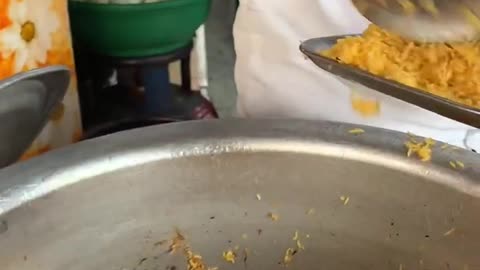 Indian street food Briyani
