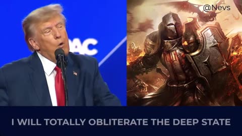 Commander In Chief Donald J Trump "I Will Totally Obliterate The Deep State"