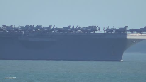 USS Theodore Roosevelt _--USS Winston S Churchills Arrive AT......