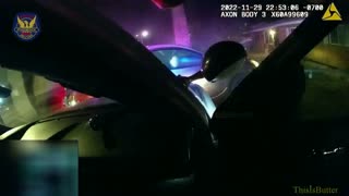 Body-cam shows Phoenix officers shooting at robbery suspect after pursuit ends in crash