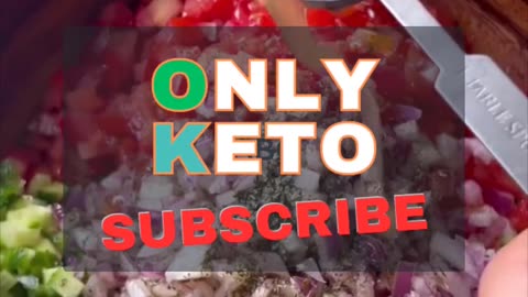 Shirazi Salad Keto Recipe for Weight Loss