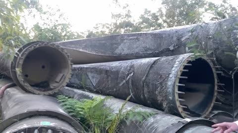 Dumped turbine blades QLD, Australia