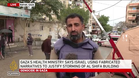 Israeli military arrested 200 people and killed 20 Palestinian fighters inside al-Shifa hospital