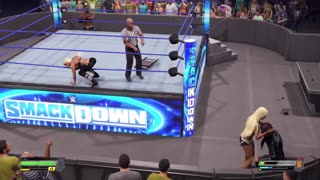 WWE2K22 Women Myrise - Smackdown Saga End Bullying The Mizanins