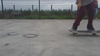 Learn to Ollie in Slow Motion | Skateboarding for Beginners