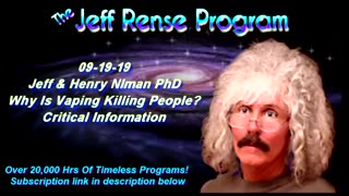 Jeff & Henry NIman PhD - Why Is Vaping Killing People? - Critical Information