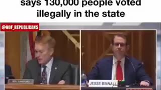 Congress become aware 130,000+ illegal votes were cast in Nevada, yet no arrests were made