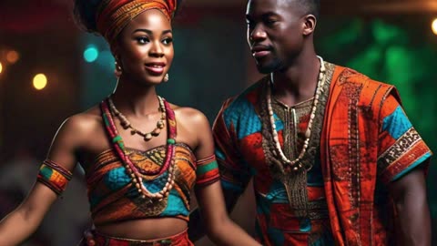 Forbidden Love Dance: African Village Romance Challenge and Defiance