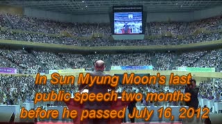 Sun Myung Moon said he has no wife