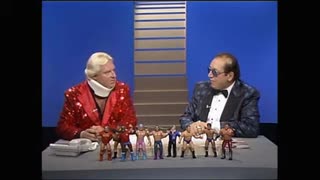 Bobby Heenan's Doctor examines his neck.