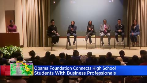 Obama Foundation connects high school students with business professionals