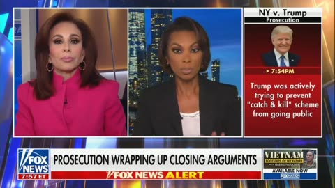 'Now We Know What The Crime Is': Harris Faulkner On Trump Prosecutors 'Bow' On Hush Money Trial