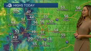 Cool and unsettled this Mother's Day in Colorado