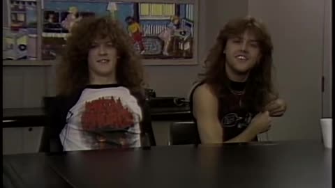 Metallica - MTV News Interviews (1986) [ReMaster Of Puppets DVD]