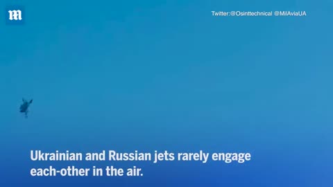 Dogfight in Ukraine: Su-27 jet opens fire on Russian pilot with air-to-air heat-seeking missile